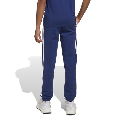adidas Unisex Kinder Essentials 3 Stripes Pants, Dark Blue/White, 11-12 Years – Ansicht 2