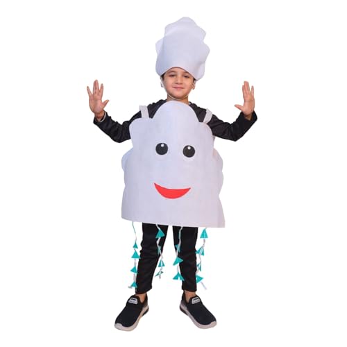 Image of Kaku Fancy Dresses Nature Costume for Kids - Star, Sun, Moon, Cloud, Water Drop, Rainbow for Boys & Girls - Annual Function /Theme Party /Stage Shows /Competition