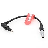 DRRI Fischer 4ピン ライトアングル BNVD PVS-31 / GPNVG-18 バッテリーパック - 4ピン ANVS ナイトビジョンシステム 電源アダプターケーブル。