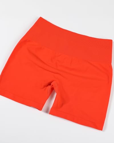 Image of AUROLA Dream Collection Women Workout Shorts High Waist Gym Shorts, Scrunch Butt Seamless Athletic Shorts