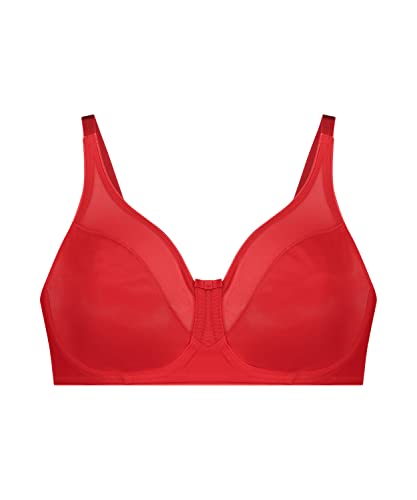 Hunkemöller Unwattierter Minimizer-Bügel-BH Nina - Tango red - 85F