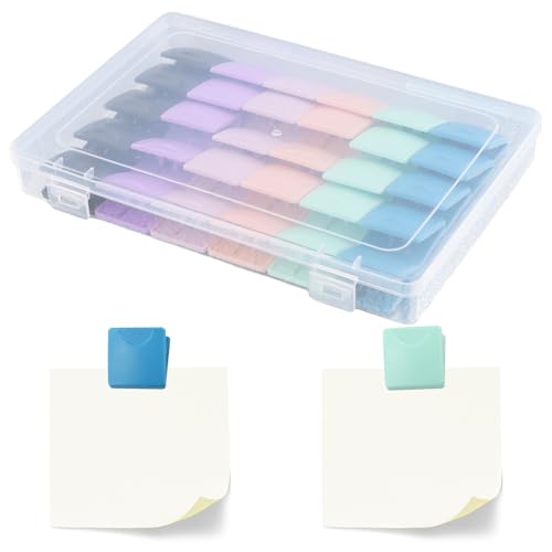 Magnet Klammer, 30 Stücke Kühlschrank Magnet Clips, Magnetische Clip Magnetclips für Handtücher, Multi Farbe Magnetisch Clips für Whiteboard Pinnwand Bild Memo Notiz Zuhause Büro