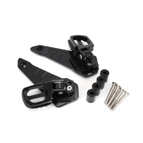 Repose-pieds passager arrière pliables pour moto XADV 750 offrant stabilité et confort de route