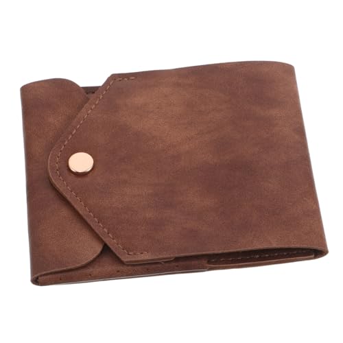 Lightweight Multi Functional PU Leather Wallet for Men and Women Compact Credit Card Holder with Organized Storage for Travel Shopping and Everyday Use