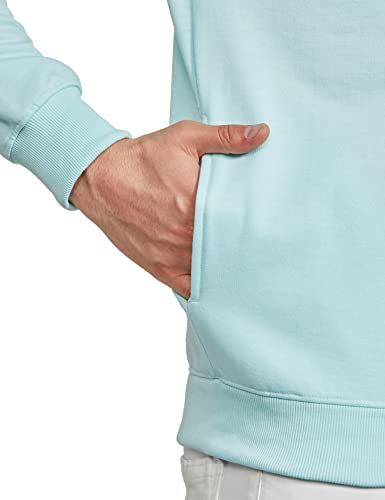Image of The Indian Garage Co Men Regular Fit Solid Crew Neck Overhead Sweatshirt