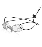 Swedes Swedish Goggles with Bungee Strap (Clear)