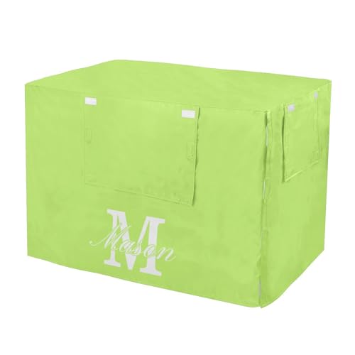 Jynexis Lime Green Dog Crate Cover 34-53in, Water-Resistant