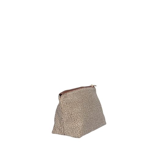 Trousse Borbonese beige marrone en taille unique pour cosmétiques
