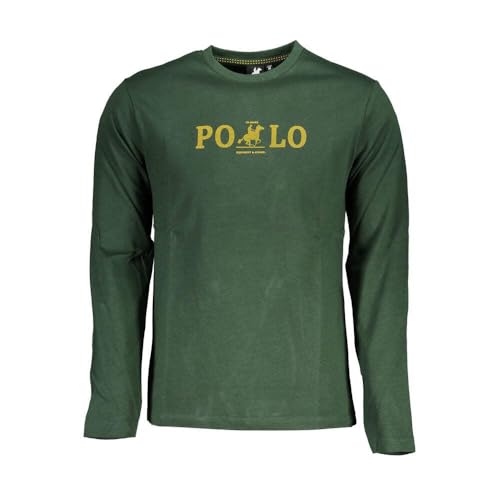 T-shirt manches longues homme U.S. Grand Polo vert pour vos sorties week-end
