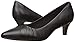 Clarks womens Linvale Crown Pump, Black Leather, 9 US