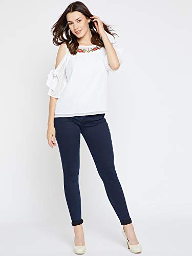 Image of Rare Women's Plain Regular fit Top (EP2140C White S)