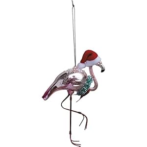 Primitives by Kathy Glass Ornament Flamingo