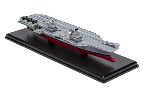 Corgi Diecast HMS Queen Elizabeth (R08) Queen Elizabeth-Class Aircraft Carrier 1:1250 Royal Navy Warship Military Display Model CC75000, Grey - Image 12