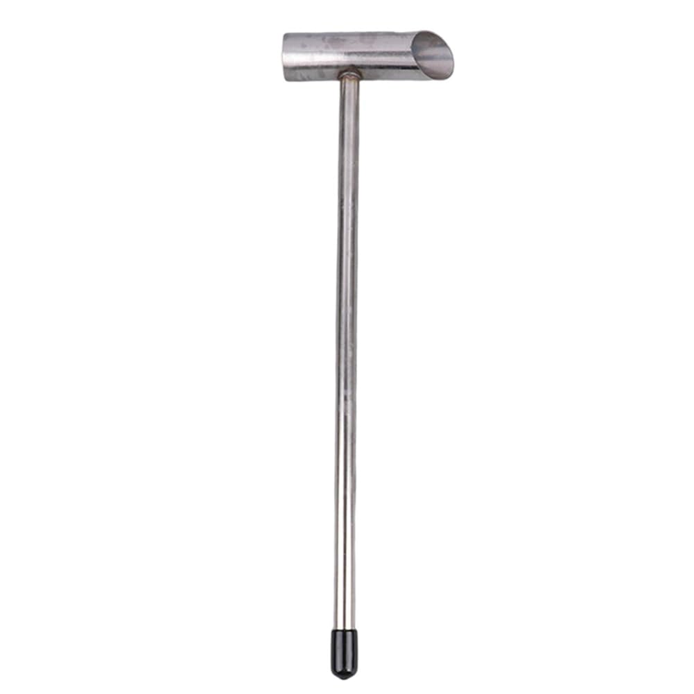 CTRLZS Cotton Candy Floss for Machine, Stainless Steel Sugar Spoon for Marshmallow Measuring Tool Small-Diameter Sugar Spoon