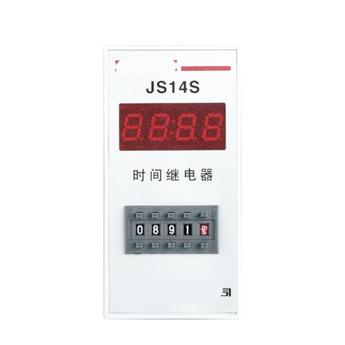Relé de tiempo digital JS14S de cuatro dígitos con temporizador de CA 220V 2