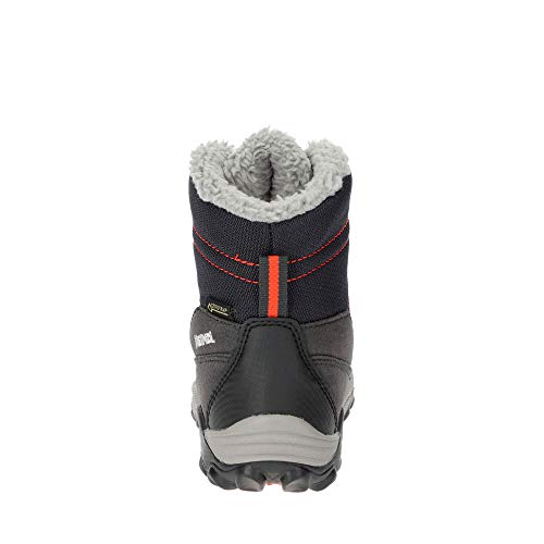 Meindl Boy's Snow Boot, Black Orange, 12 Little Kid3