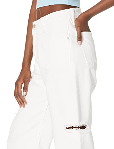 The Drop Women's Kasen Wide Leg Slit Denim4