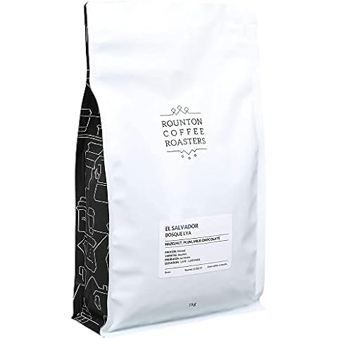 1kg EL SALVADOR BOSQUE LYA | Rounton Coffee Roasters | Great Taste Award Winning Coffee 2020 | Smooth Medium Roasted Coffee Beans | 100% Arabica Espresso Coffee Beans | Specialty Coffee Bags Cover