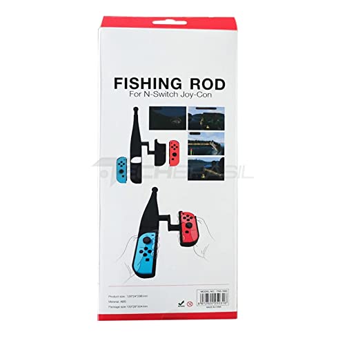 Vara de Pesca Para Nintendo Switch Joy-con Suporte