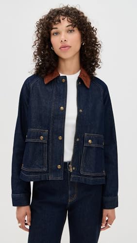 Madewell Women's Denim Trapeze Jacket2