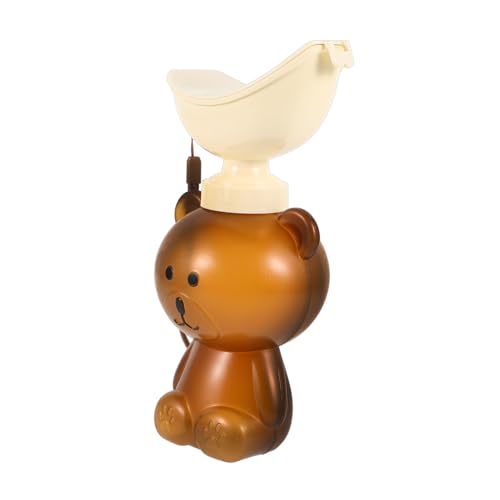 Hohopeti Travel Urinal for Kids Portable Emergency Toilet Sturdy Pee Bottle Cup Jar Leakproof Compact Design