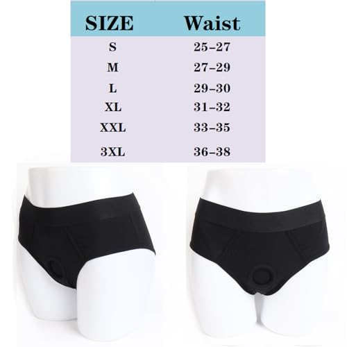 Strap On Harness Underwear, Strapless Boxer Panties for Strapon, Harness Pant3