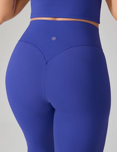Image of UNISSU Hugcurve No Front Seam High Waisted Workout Leggings for Women Buttery Soft Yoga Pants Gym Athletic Tights - 25''