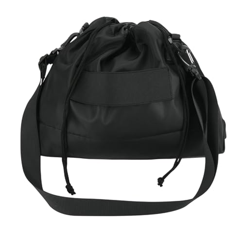 Bolsa de almohada de viaje – Bolsa de almohada de viaje para el cuello con correa ajustable, bolsa de almacenamiento portátil impermeable con cordón, accesorios de viaje para aviones, trenes y viajes