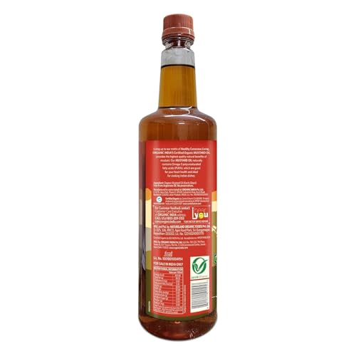 Image of Organic India Mustard Oil, 1000 ml