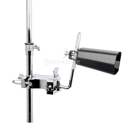 Leefasy Drum Stand Holder Clamp Drum Extension Bracket Support Rack Drum Set Parts, 5.35 X 6.02Inch #TOP6