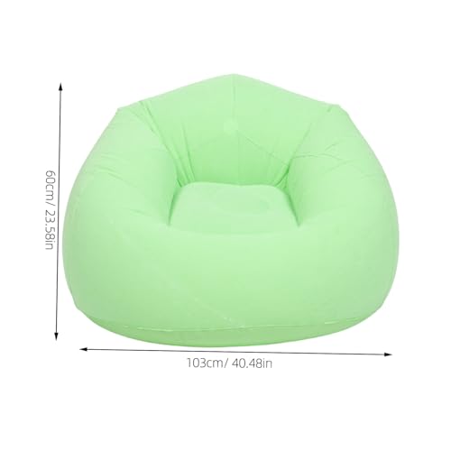 Fauteuil gonflable épais et résistant à eau pour un confort extérieur durable