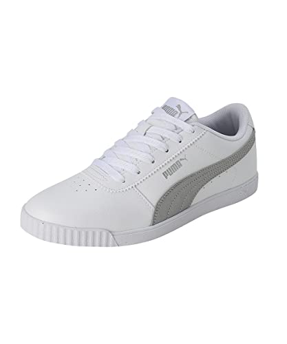 PUMA Carina Slim SL, Zapatillas Mujer, Blanco White Silver, 38 EU
