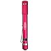 Police Security Aura Penlight Flashlight - 270 Lumens - 90 Meter Beam Distance - Ultrabright, Water Resistant, Durable & Compact Penlight w/Adjustable Slide Focus, Light Up Bezel & Belt Clip - (Pink)