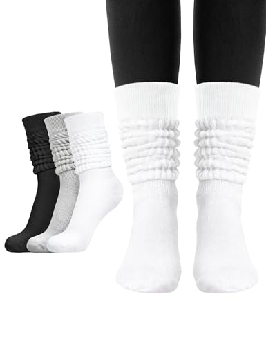 Witwot Knee High Tube Scrunch Socks