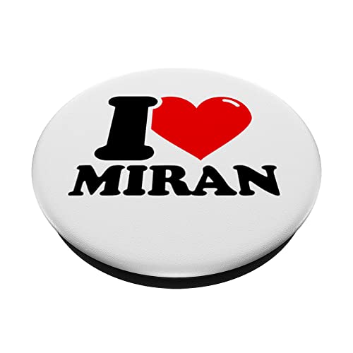I LOVE Miran PopSockets Swappable PopGrip, Black - Image 2