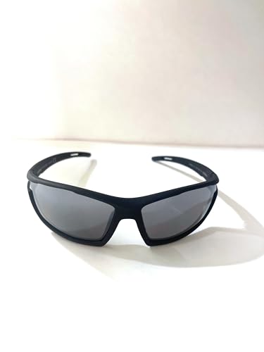 Foster Grant Ironman Ironflex sunglasses IF1805 matte black semi mirrored.4