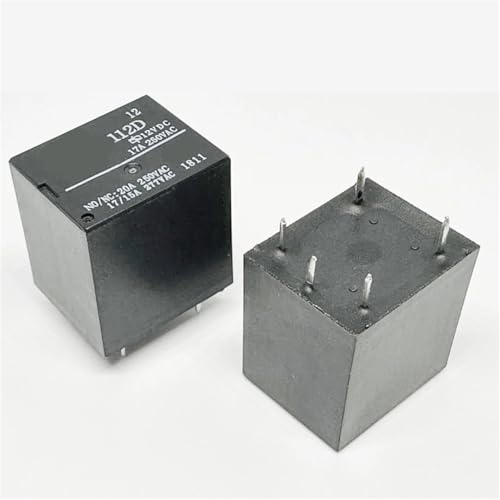 Relais 5 broches BRF-SS-112D 12V 20A pour circuit imprimé automobile