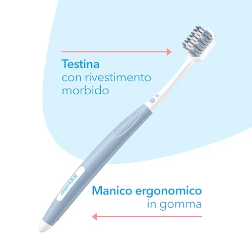 Meridol, Zahnbürste mit vollem empfindlichen Schutz, Rosa – Bild 5