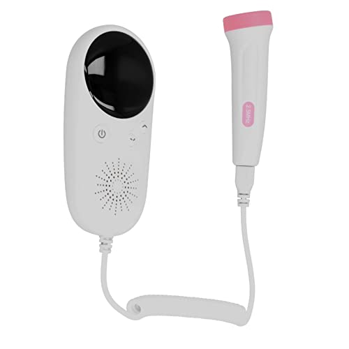 Monitor de freqüência cardíaca do bebê, compacto sem radiação de alta sensibilidade Grávida Doppler