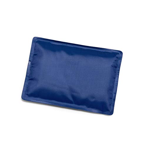 Cool Coolers by Fit & Fresh 2 Pack Soft Ice, Flexible Stretch Nylon Reusable Ice Packs for Lunch Boxes & Coolers, Geo & Navy