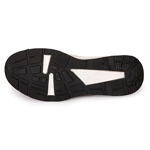 Montana West White Slip On Sneakers For Women Glitter Rhinestone Sock Shoes Womens Walking Shoes Slip Resistant Breathable Comfortable For Workout Ballroom Jazz Latin Dance 1903Wt-10 #TOP2