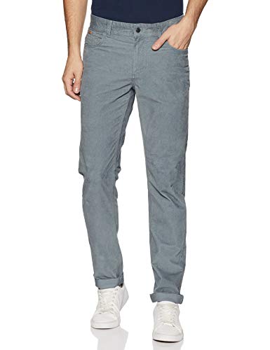 Image of Indian Terrain Mens 5 Pocket Slub Trousers