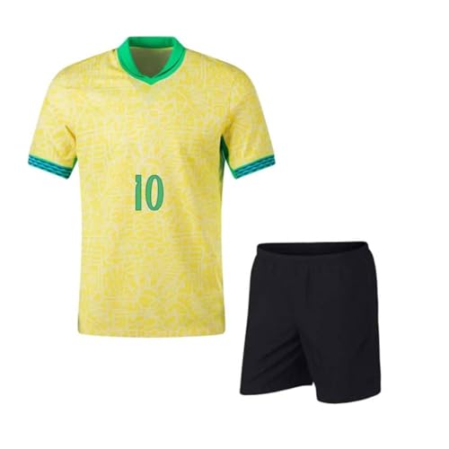 Image of Neimaar 10 Football Jersey 2024 /25 with Black Shorts