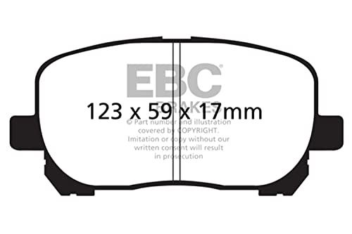 Image of EBC Brakes DP21637 Greenstuff 2000 Series Sport Brake Pad