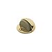 Baldwin 4000.030 Floor Type Half Dome Door Bumper, Polished Brass - Lacquered