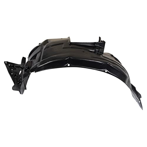 Image of TRQ Front Driver and Passenger Side Inner Fender Liner Set Compatible with 2011-2015 Honda CR-Z