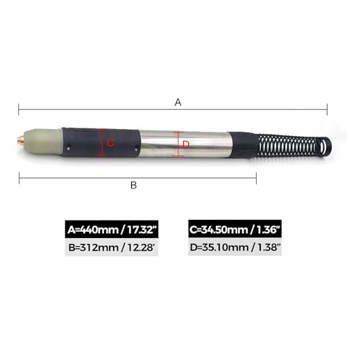 Corps torche plasma PT100 pour stopper les interférences CNC sans arc pilote HF - 6