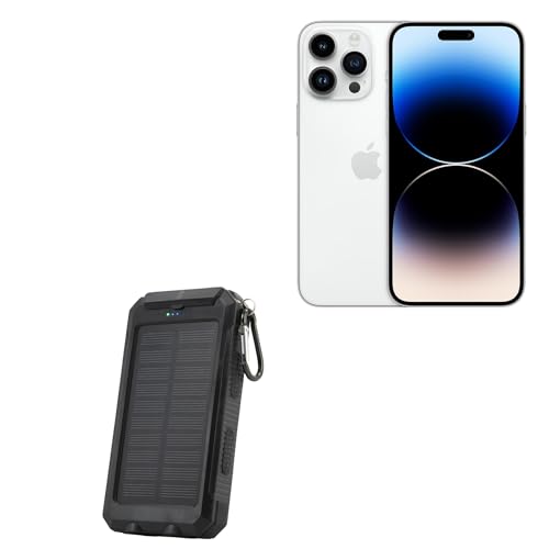 Power Bank Compatible with Apple iPhone 14 Pro Max - Solar Rejuva PowerPack (10000mAh)