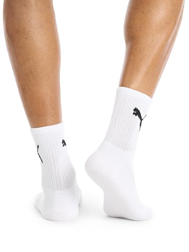 PUMA Mens 8 Pack Athletic Cushioned High Quarter Crew Socks4