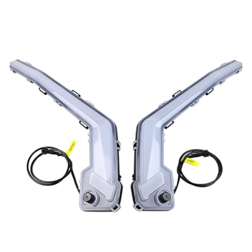 Bacar PC LED Front RGB Turn Signal Signature Lamp Light White for Can Am Maverick X3 Max R 4x4 XRS Turbo DPS 2017-2023 Motorbike